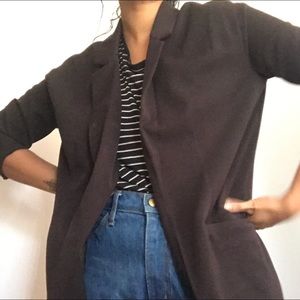 Silence + Noise Open Front Blazer
